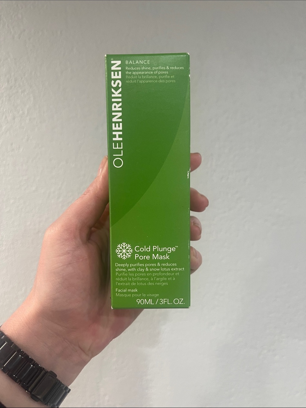 Ole Henriksen Cold Plunge Pore Mask. New in box.